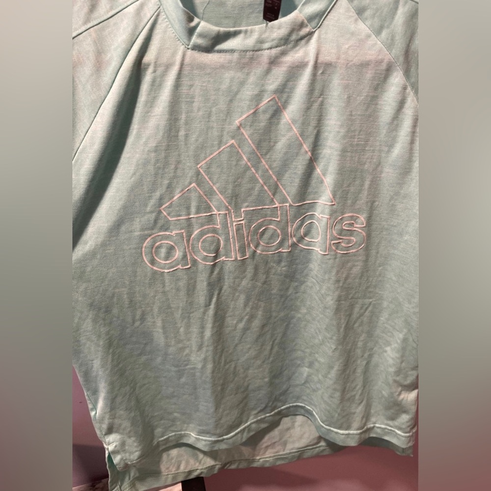 Women’s XS adidas shirt blue-green
